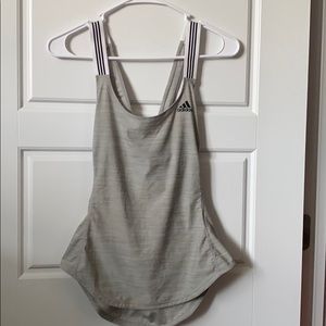 Adidas grey tank top (size xs)